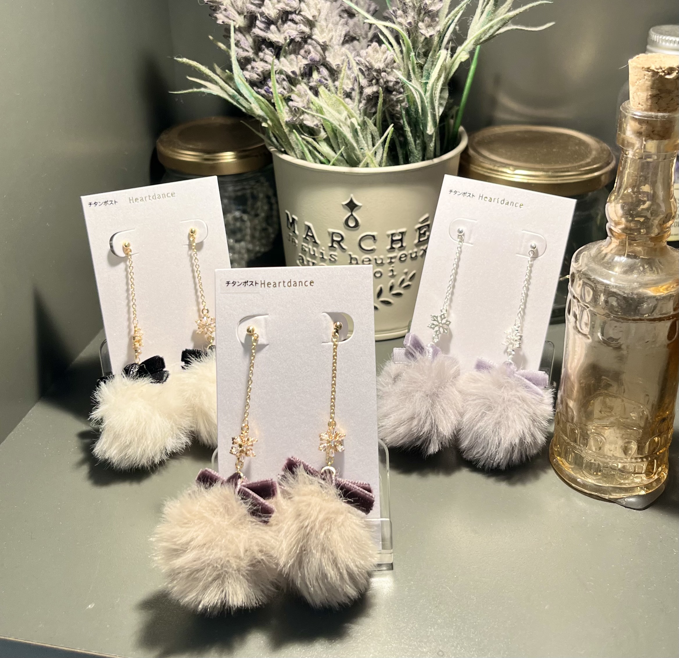 新作ピアス♪
